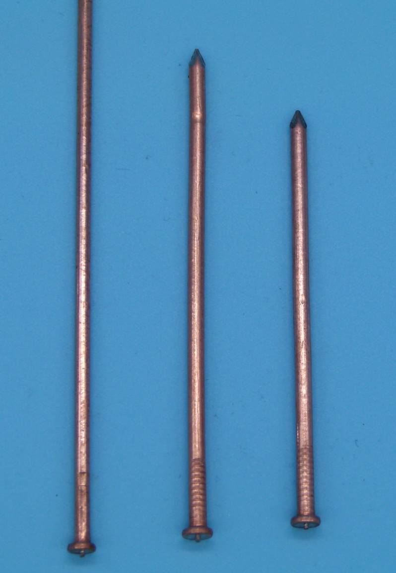 CEVaC Weldpin (Nail) CD Type, 3mm dia, MS, copper coat 1 Final