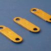 Fusible Link, Brass 72 degrees, 47 Length x 13 Width x 35mm Pin Centers: M6 fixing: CEVaC DA6201