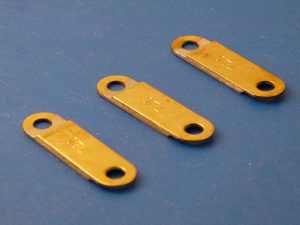 Fusible Link, Brass 72 degrees, 47 Length x 13 Width x 35mm Pin Centers: M6 fixing: CEVaC DA6201