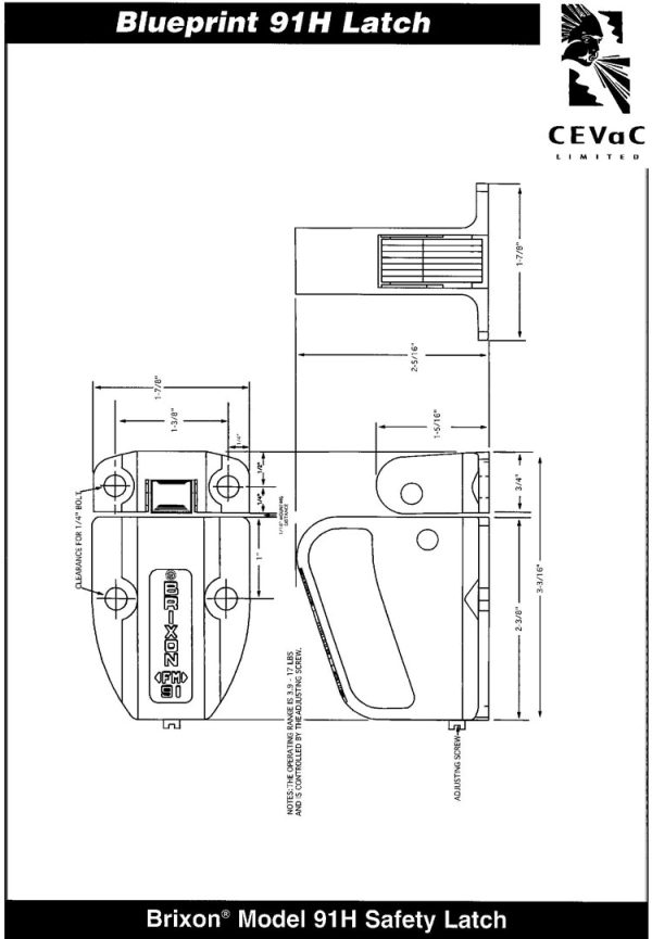 No. 91 Brixon Latch