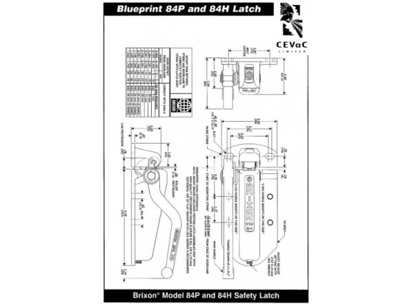 No. 84 Brixon Latch