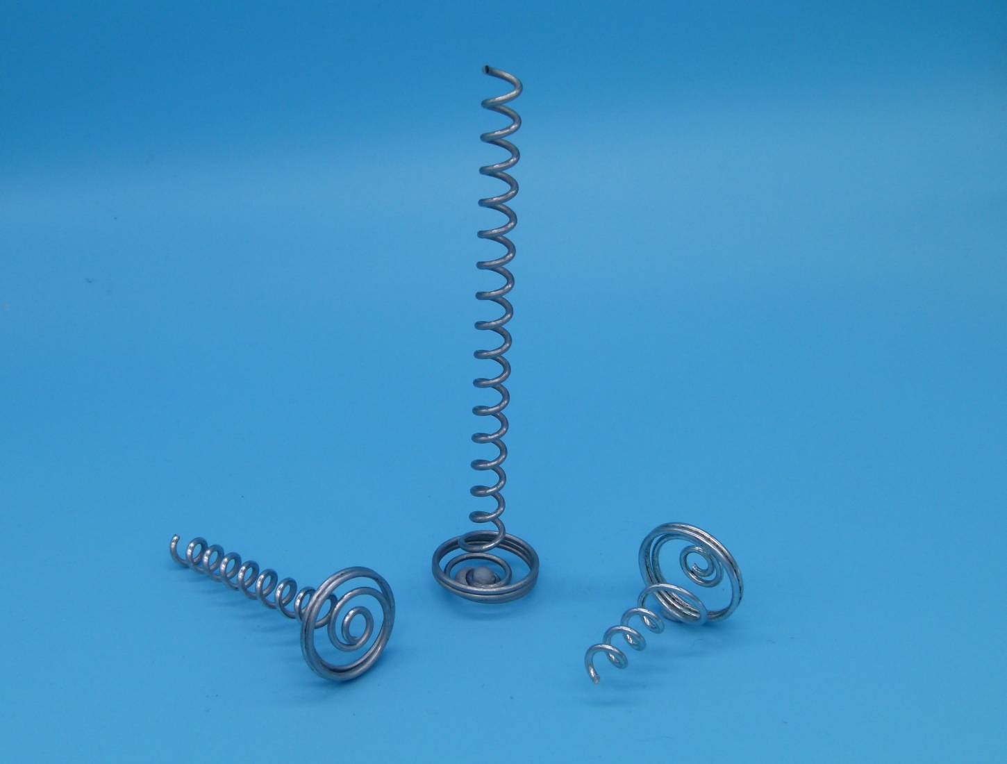 Pigtail Screw Spiral; Galvanised sprung steel wire 1.6mm diameter - Final