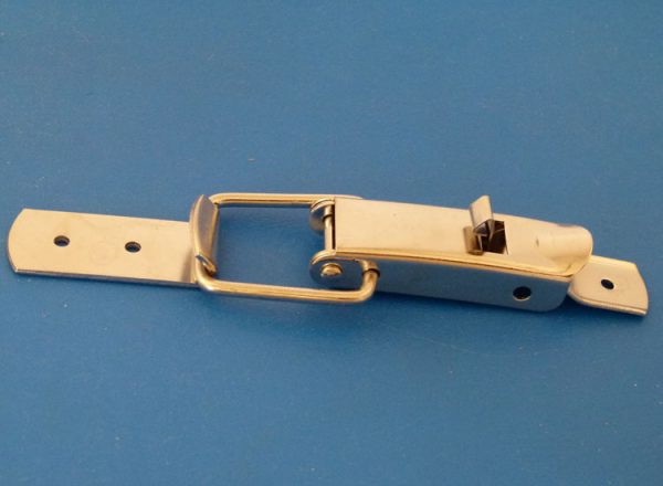 No 38 (F6) Toggle Latch, Spring Lockable & Hook MS, BZP