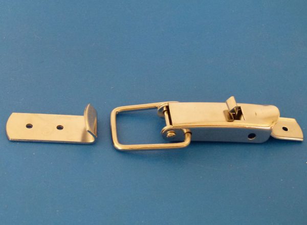 No 38 (F6) Toggle Latch, Spring Lockable & Hook MS, BZP