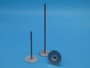 Weldpin CDF3-PAP 2.7 diameter, Cupped Head, Steel, Insulated Head - Final