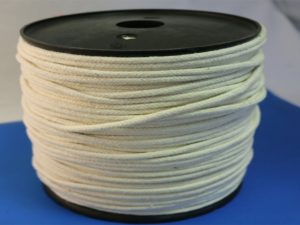 Cord, Braided Cotton 4mm diameter x 200M Reel: CEVaC IF5506