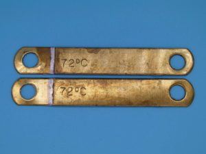 Fusible Link, Brass 72Deg, S3 115mm Lx20mm Wx95mm Pin Cn CEVaC DA6208 - Final